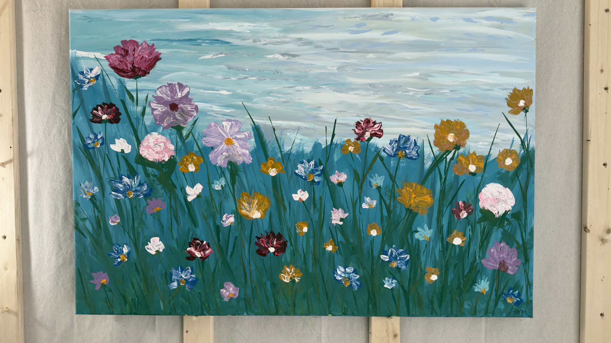 Wildflowers Under Open Skies